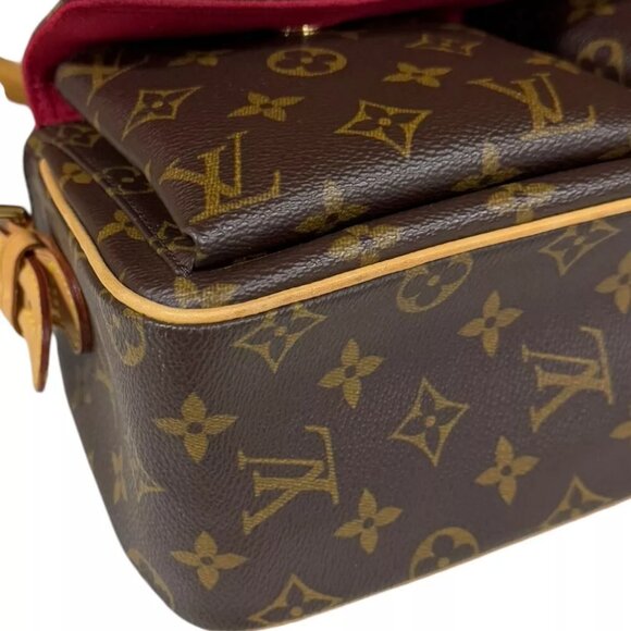 LOUIS VUITTON Shoulder Bag M51164 Monogram canvas Monogram Vivacite MM used - Picture 8 of 12